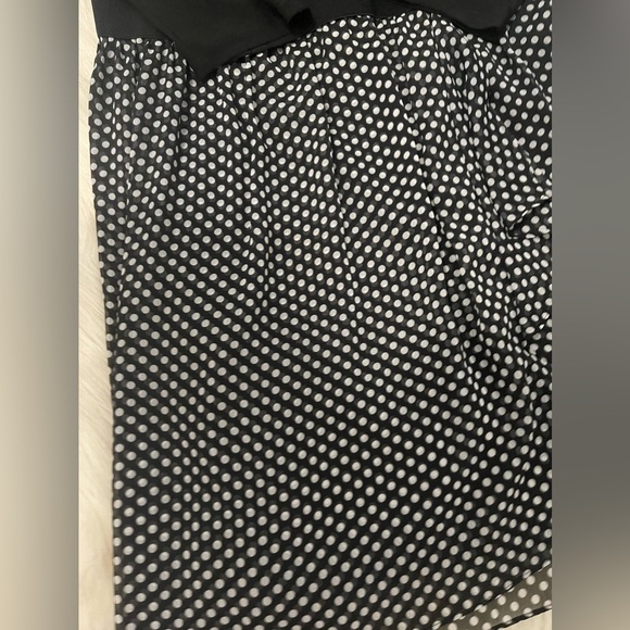 Lane Bryant Polka Dot Dress - Picture 3 of 3